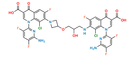 Picture of Delafloxacin Dimer Impurity