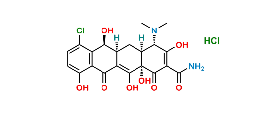 Picture of Demeclocycline Hydrochloride