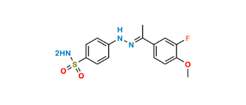 Show details for Deracoxib Impurity 4 Picture of Deracoxib Impurity 4