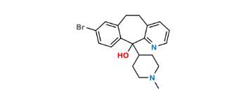 Picture of Desloratadine 8-Bromo-11-Hydroxy-N-Methyl Impurity