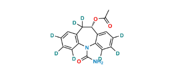 Picture of Eslicarbazepine D8 Acetate (racemate)