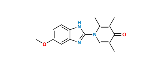 Picture of 1-(5-methoxy-1H-benzo[d]imidazol-2-yl)-2,3,5-trimethylpyridin-4(1H)-one