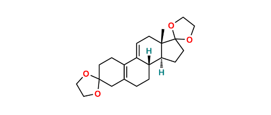 Picture of Estra-5(10),9(11)-diene-3,17-dione Cyclic 3,17-Bis(1,2-ethanediyl acetal)