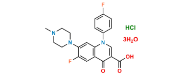Picture of Difloxacin Hydrochloride Trihydrate