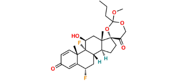 Picture of Difluoroprednisolone Trimethylortobutyrate