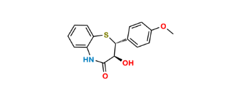 Picture of Diltiazem 2-Epimer O-Desacetyl N-Desdimethylaminoethyl Impurity