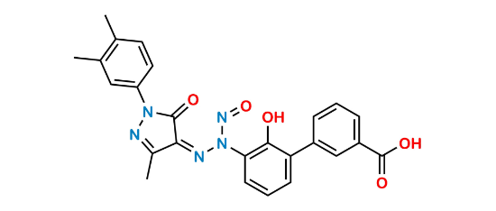 Picture of Eltrombopag Olamine Nitroso Impurity