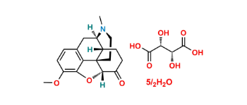 Picture of Hydrocodone Tartrate 2.5-hydrate