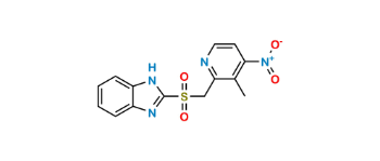 Picture of Lansoprazole Sulfone 4-Nitro analogue