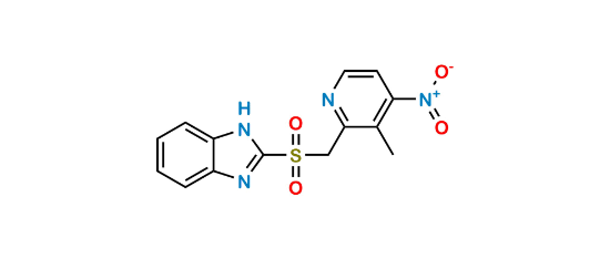 Picture of Lansoprazole Sulfone 4-Nitro analogue