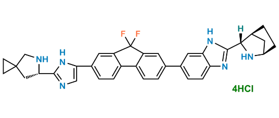 Picture of Ledipasvir Cyclopropylamine Benzimidazole Hydrochloride