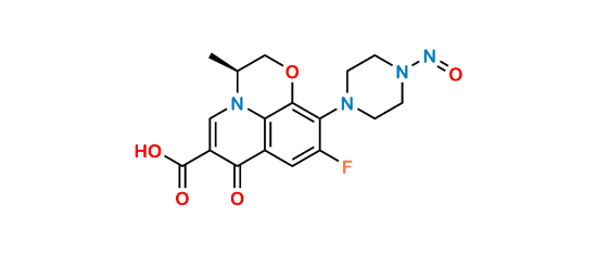 Picture of N-Nitroso Levofloxacin EP Impurity B