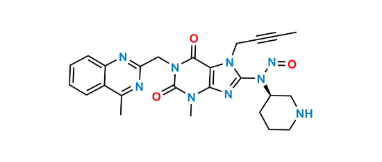 Picture of Linagliptin Regio Isomer Nitroso Impurity 1