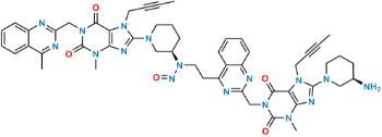 Picture of Linagliptin Nitroso Dimer Impurity 1