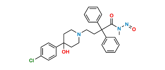 Picture of N- nitroso desmethyl Loperamide