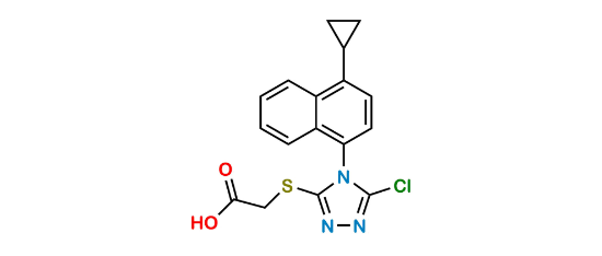 Picture of Lesinurad Chloro Impurity