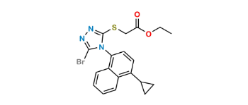 Picture of Lesinurad Ethyl  Ester Impurity