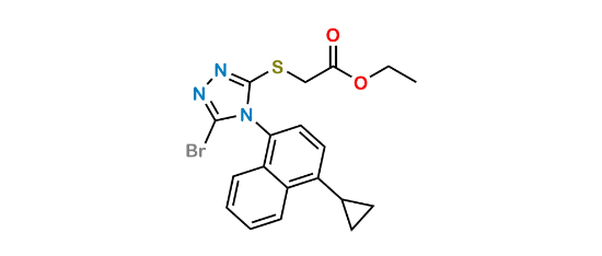Picture of Lesinurad Ethyl  Ester Impurity