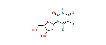 Picture of 2'-Deoxyuridine-5,6 D2