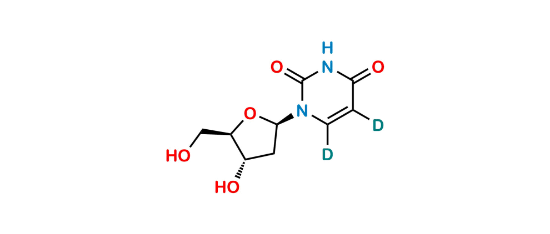 Picture of 2'-Deoxyuridine-5,6 D2