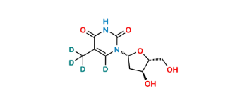 Picture of Thymidine-alpha,alpha,alpha,6D4