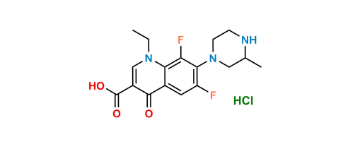 Picture of Lomefloxacin Hydrochloride