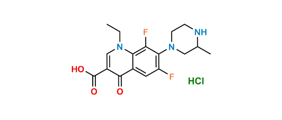 Picture of Lomefloxacin Hydrochloride