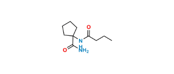 Picture of 1-[(1-Oxobutyl)amino]cyclopentanecarboxamide
