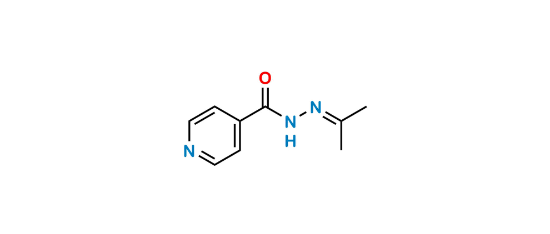 Picture of isoniazid acetone adduct