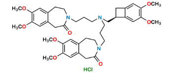 Picture of N-(Demethyl)diithabradine Hydrochloride Impurity
