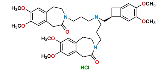 Picture of N-(Demethyl)diithabradine Hydrochloride Impurity