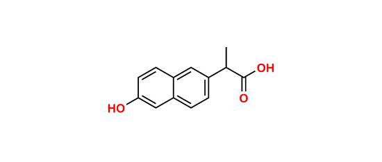 Picture of 6-Desmethyl Naproxen