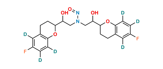 Picture of Nebivolol-D6-N-Nitroso