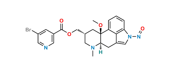 Picture of N-Nitroso Nicergoline Impurity 1