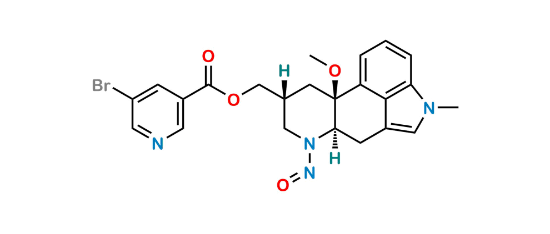 Picture of N-Nitroso Nicergoline Impurity 2