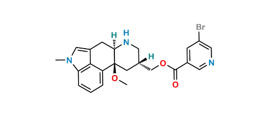 Picture of N-Desmethyl Nicergoline Impurity