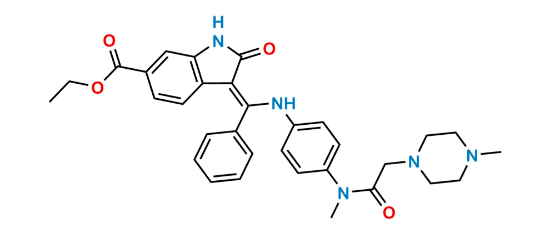 Picture of Nintedanib esylate Impurity D
