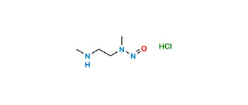 Picture of N-Methyl-N-[2-(methylamino)ethyl]nitrous amide hydrochloride