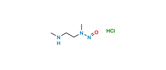 Picture of N-Methyl-N-[2-(methylamino)ethyl]nitrous amide hydrochloride