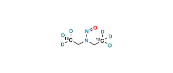 Picture of N-Nitrosodiethylamine 13c-D6