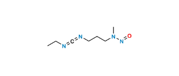 Picture of N-(3-(((Ethylimino)methylene)amino)propyl)-N-methylnitrous amide