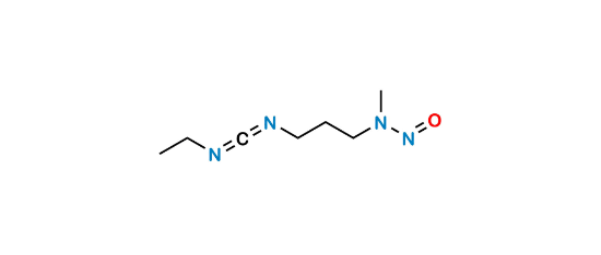 Picture of N-(3-(((Ethylimino)methylene)amino)propyl)-N-methylnitrous amide