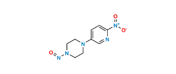 Picture of 1-(6-nitropyridin-3-yl)-4-nitrosopiperazine
