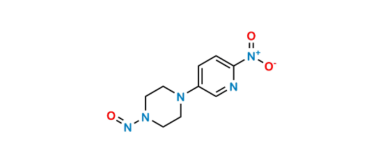 Picture of 1-(6-nitropyridin-3-yl)-4-nitrosopiperazine