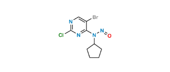 Picture of N-(5-bromo-2-chloropyrimidin-4-yl)-N-cyclopentylnitrous amide