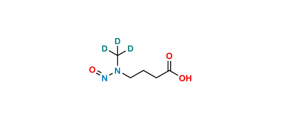 Picture of N-Nitroso-N-Methyl-4-Aminobutyric Acid-d3