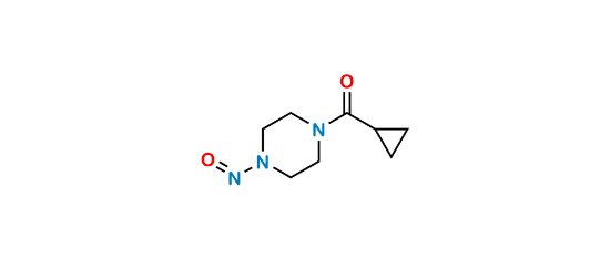 Picture of 1-cyclopropanecarbonyl-4-nitrosopiperazine