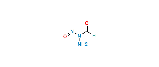 Picture of N-formylnitrous hydrazide