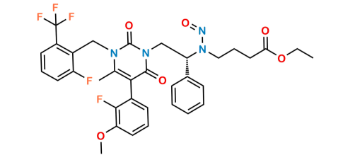 Picture of Elagolix Ethyl Ester Nitroso Impurity