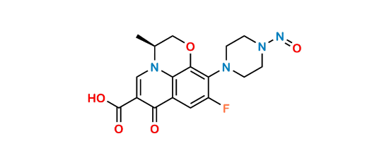 Picture of N-Nitroso Levofloxacin EP Impurity B